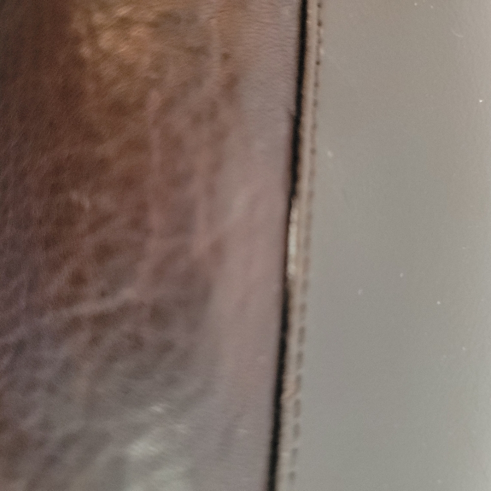 Apostrophe Brown Soft and Supple Pebble Grain Leather Slouchy Hobo Shoulder Bag - Picture 9 of 15